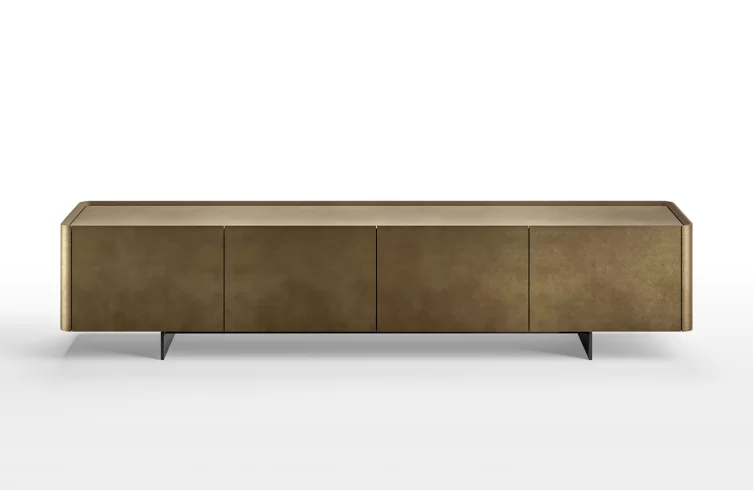 ALMA TV UNIT lacquered, brushed