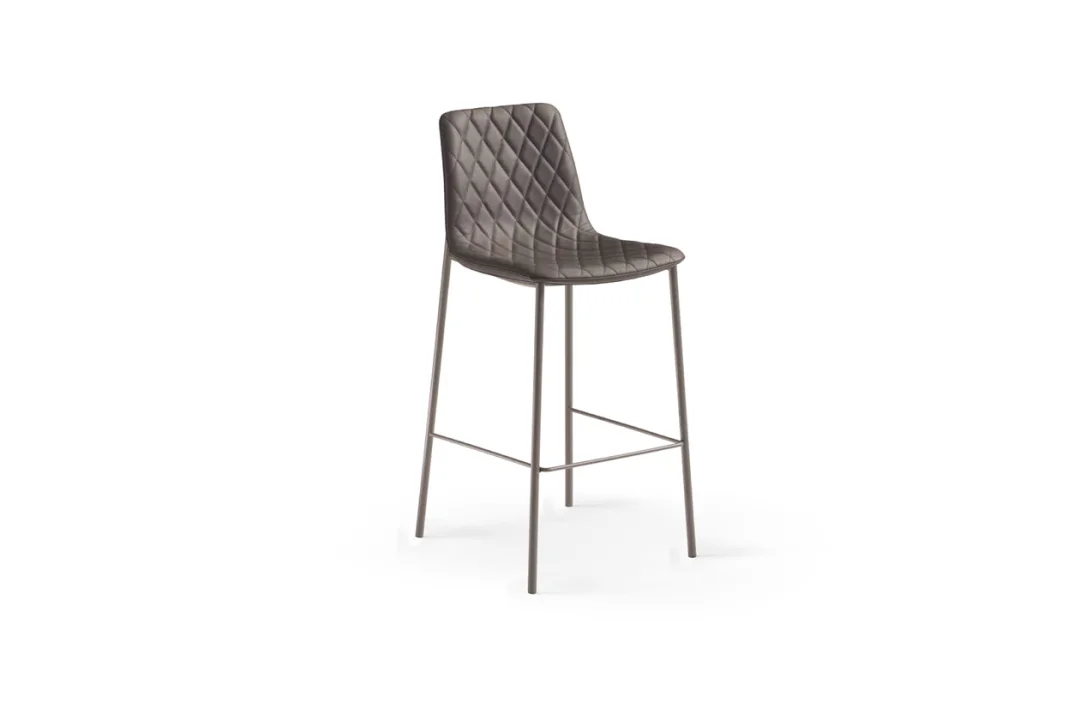 LENNY STOOL_4 gambe metallo
